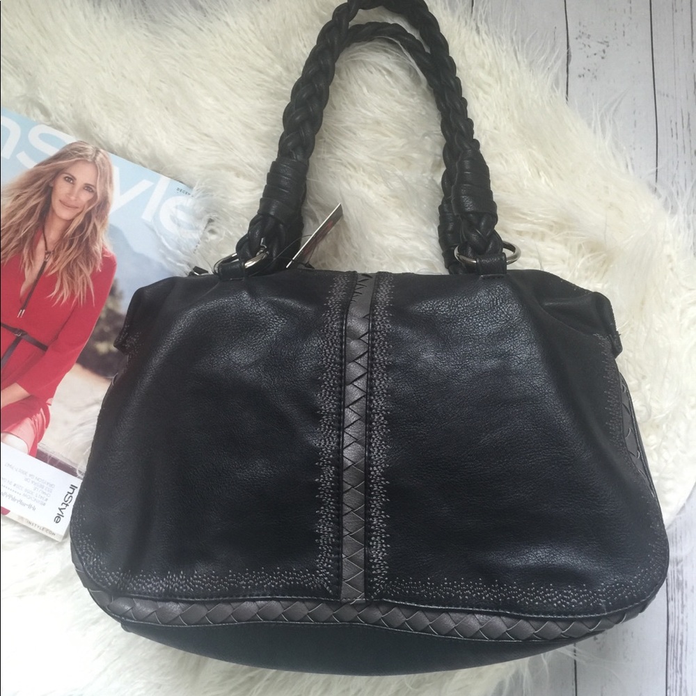 Black handbag